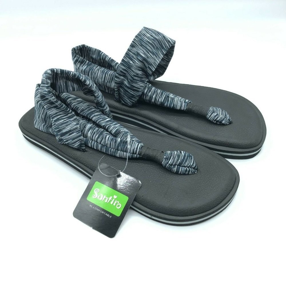 Santiro Womens Sandals Sling Cushioned Thong 9